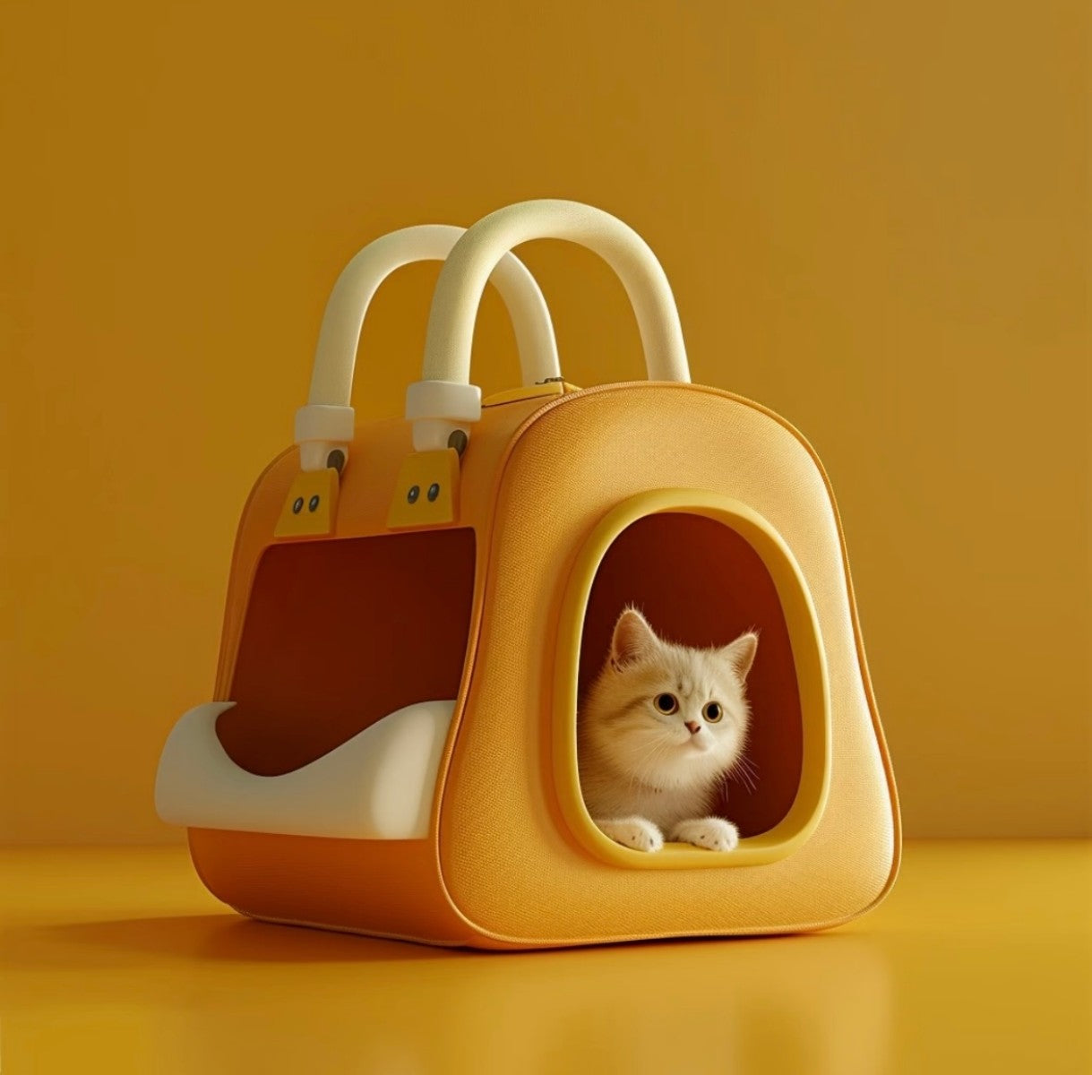 Portable Cat Carrier Bag – Travel Pet Bag for Small Cats and Puppies